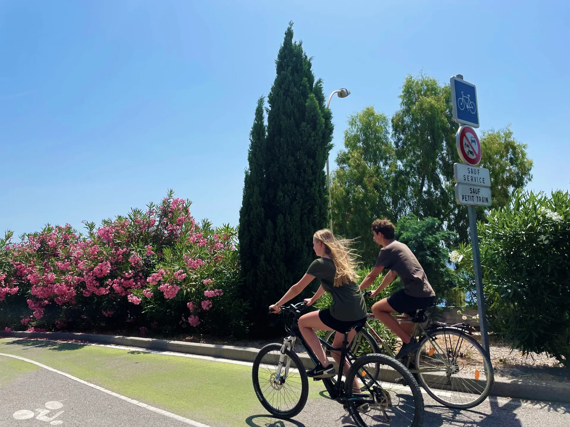 Le Lavandou cycle path