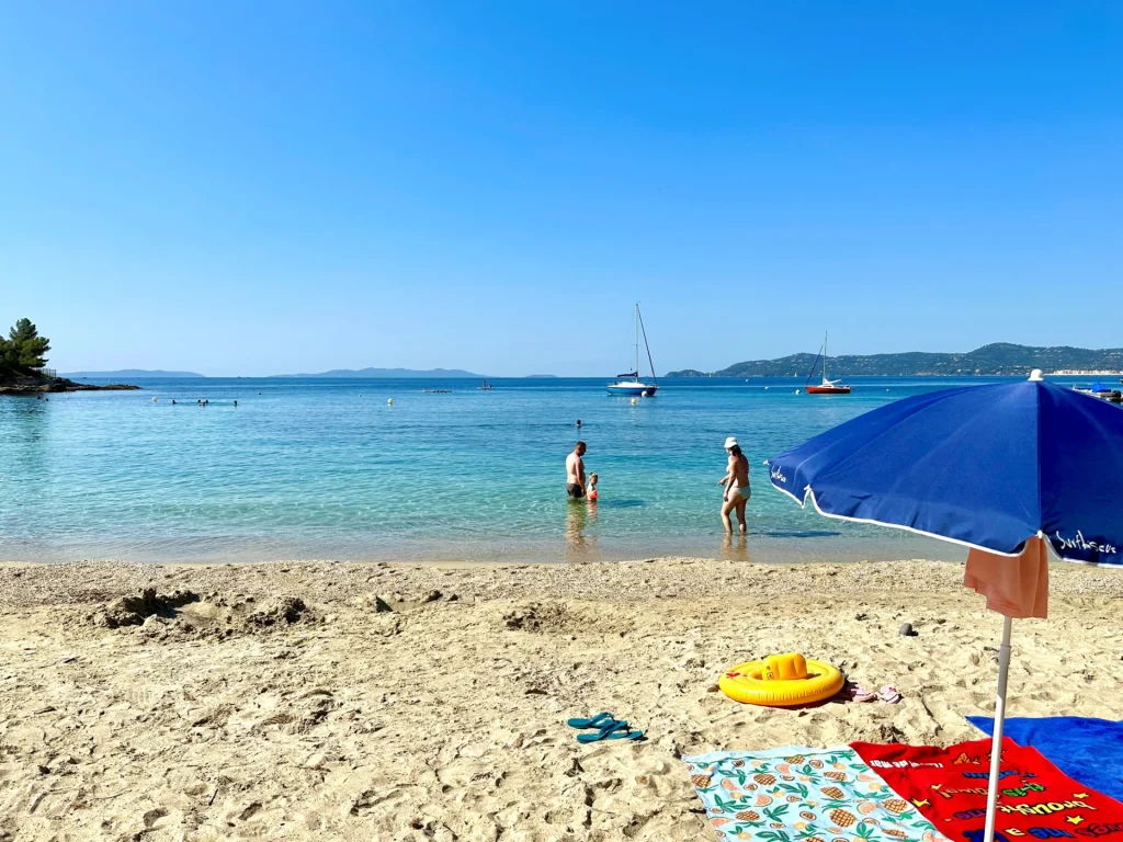 Spiaggia della Fossette con la famiglia, Le Lavandou