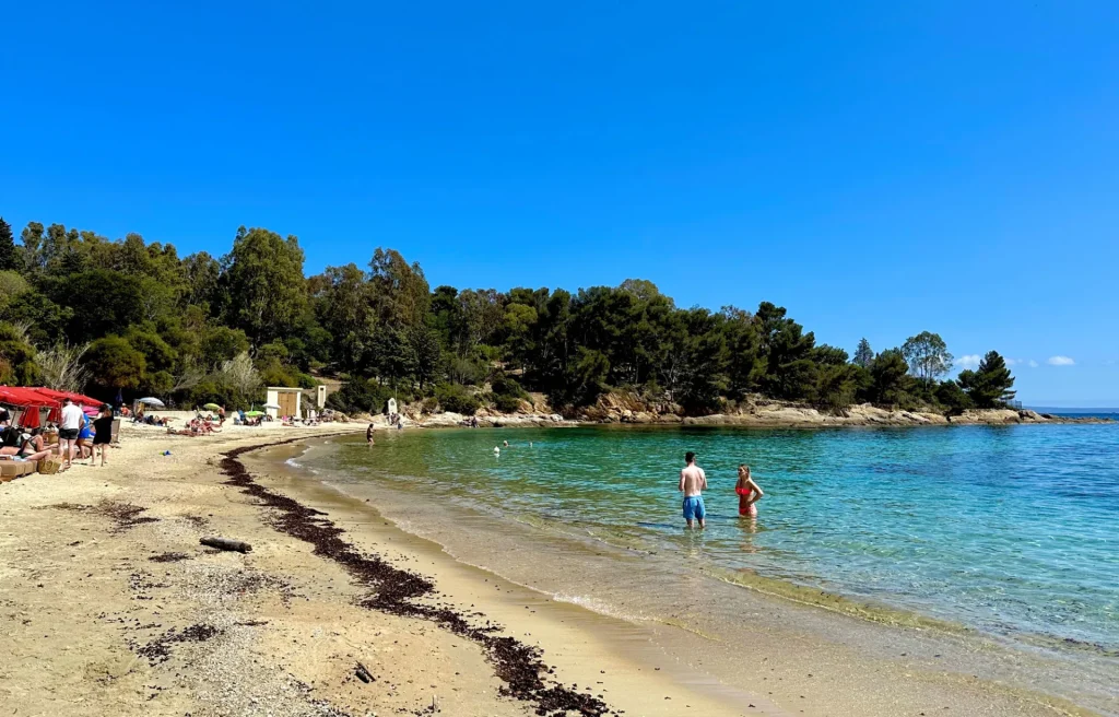 Strand La Fossette Le Lavandou