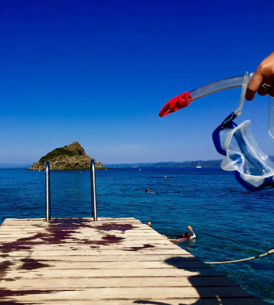 Schnorcheln in Port-Cros, Unterwasserpfad La Palud