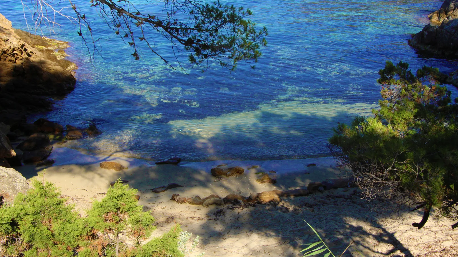 Plage le Rossignol, Le Lavandou