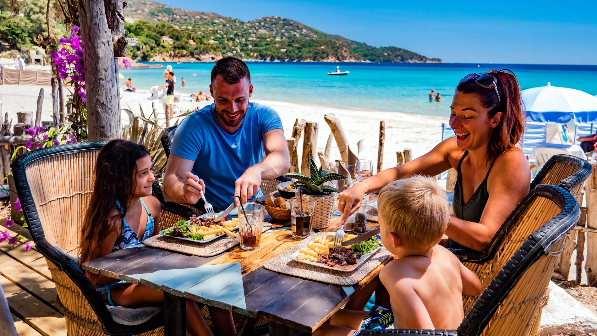 Restaurantes de playa Le Lavandou