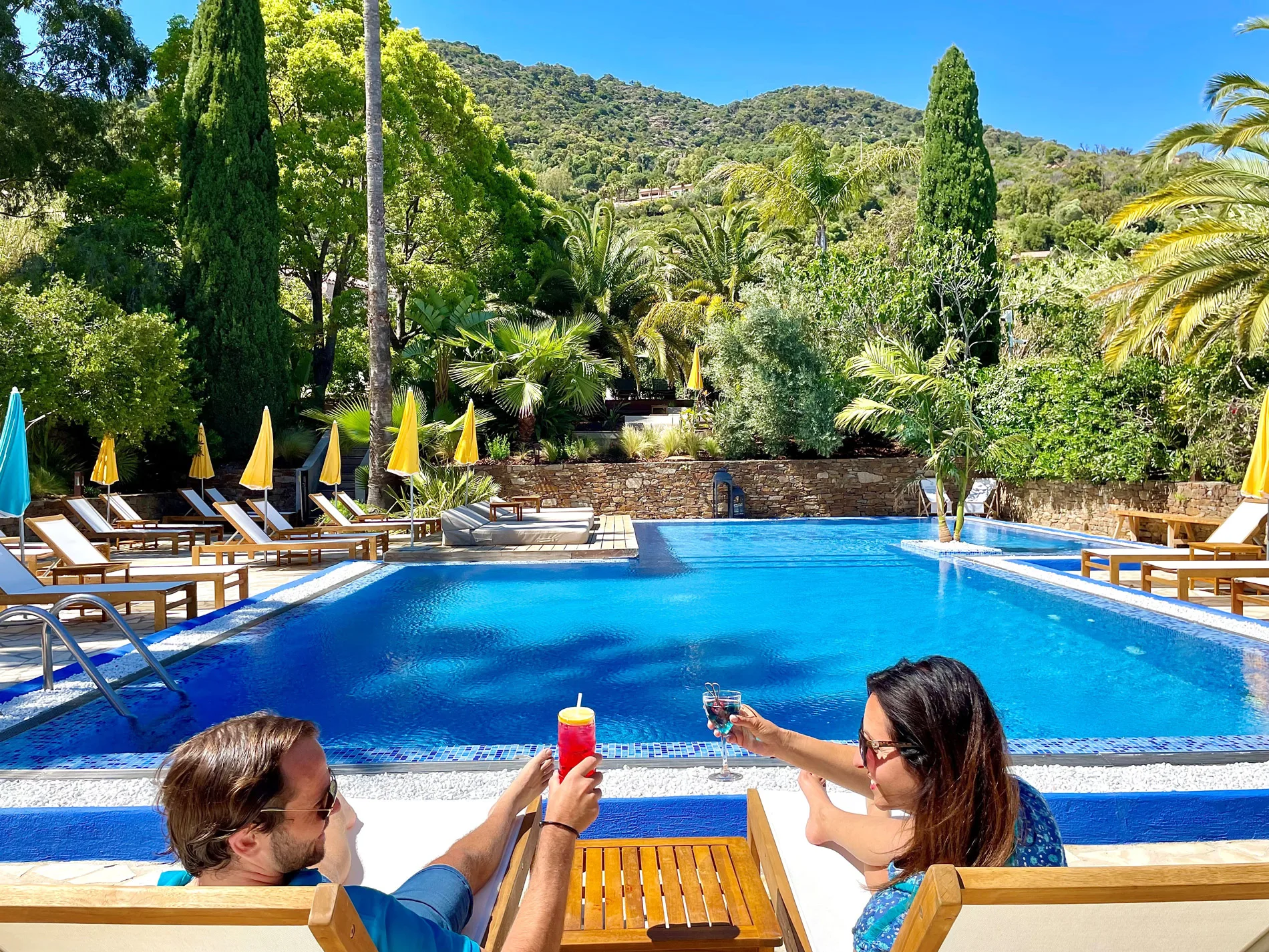 Hôtel piscine Le Lavandou