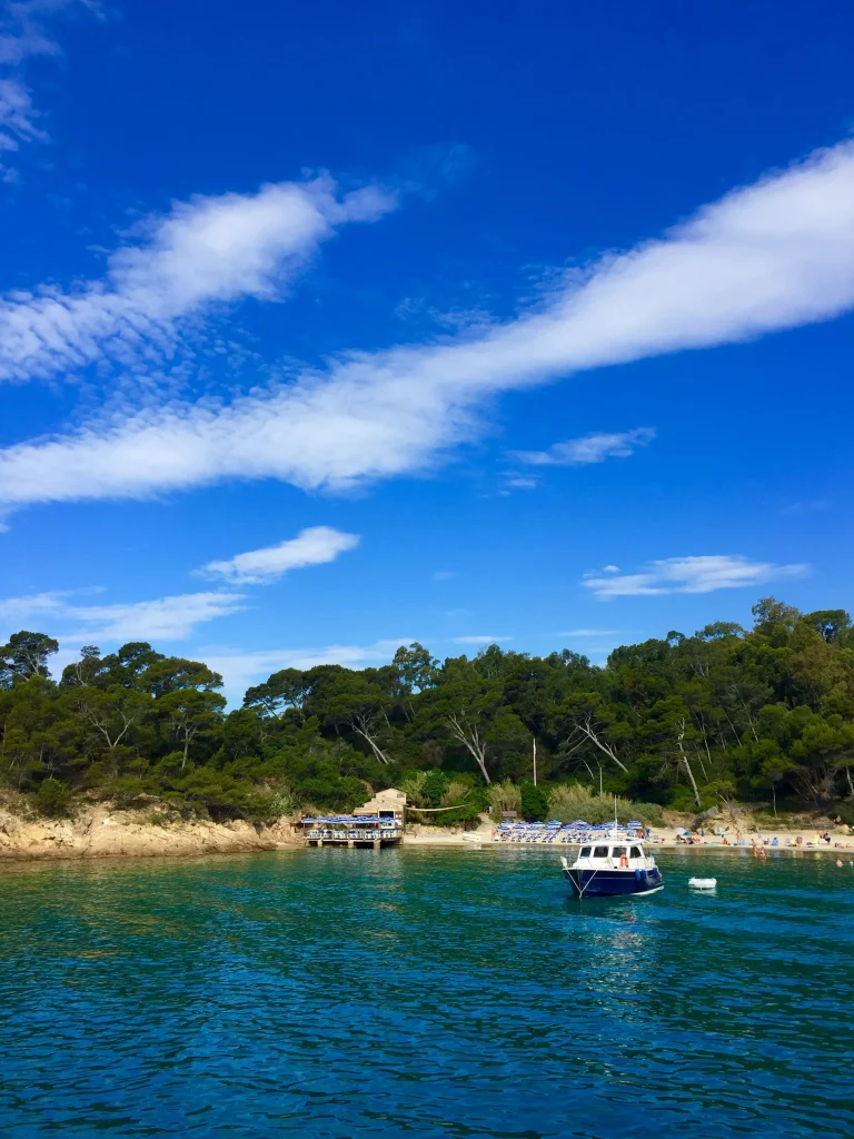 Plage Le Layet, Le Lavandou