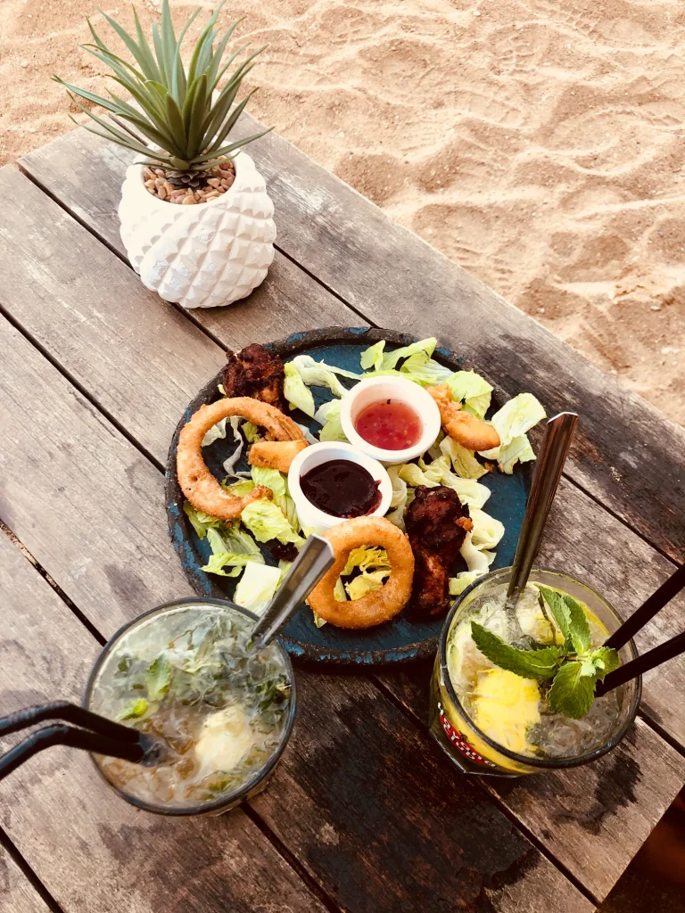 Aperitivo sulla spiaggia di Le Lavandou