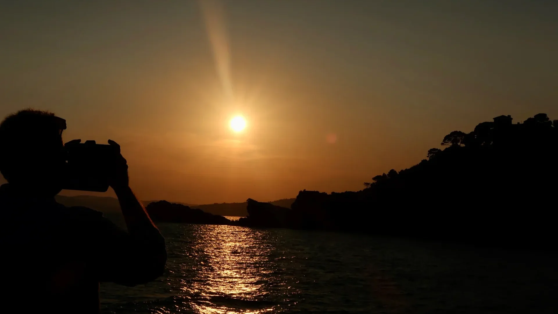 Coucher de soleil Le Lavandou