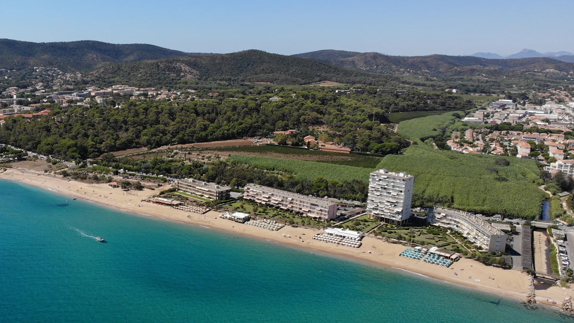 Restaurants de plage l'Anglade Le Lavandou