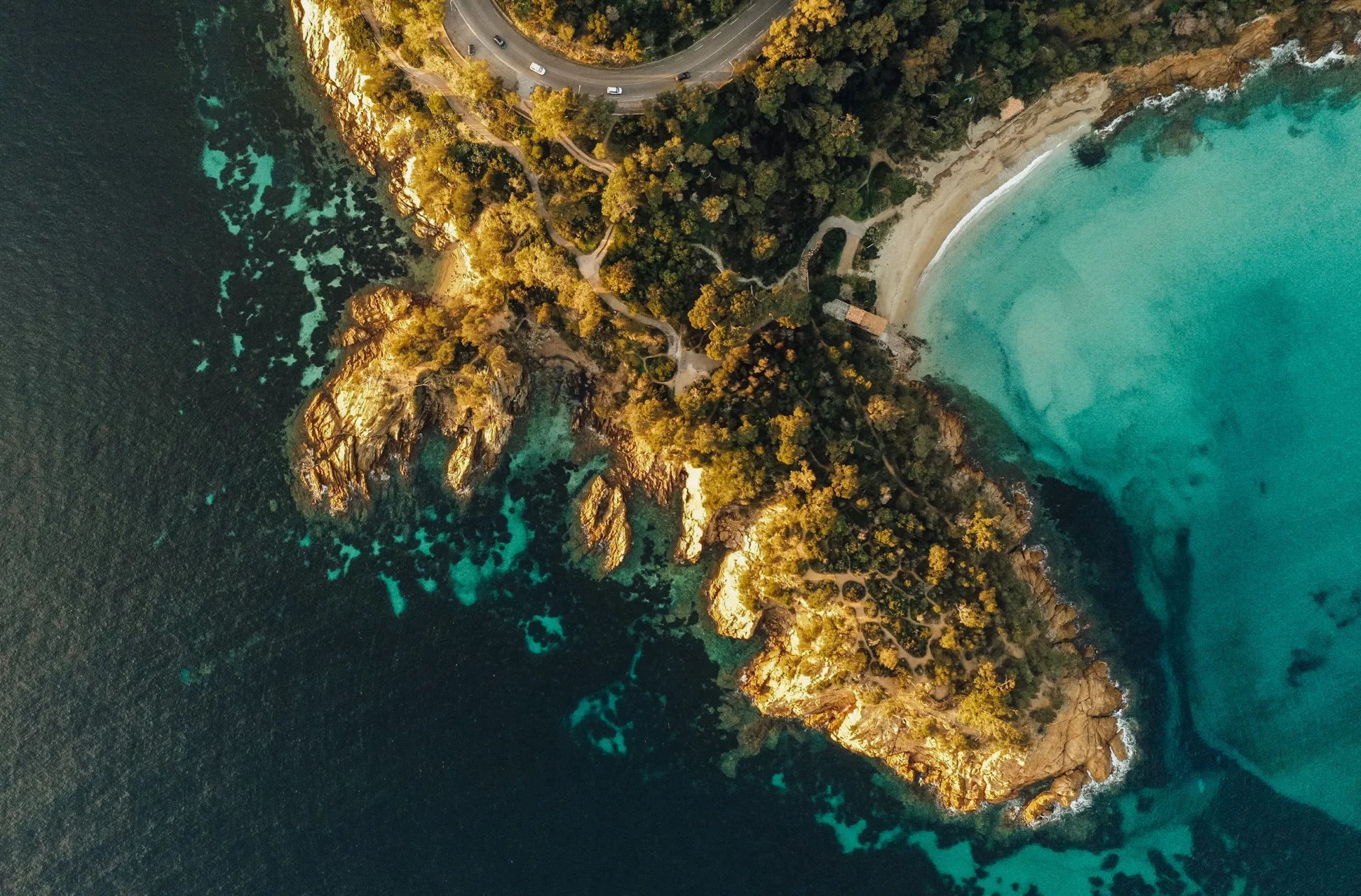 Pointe du Layet vu en drône