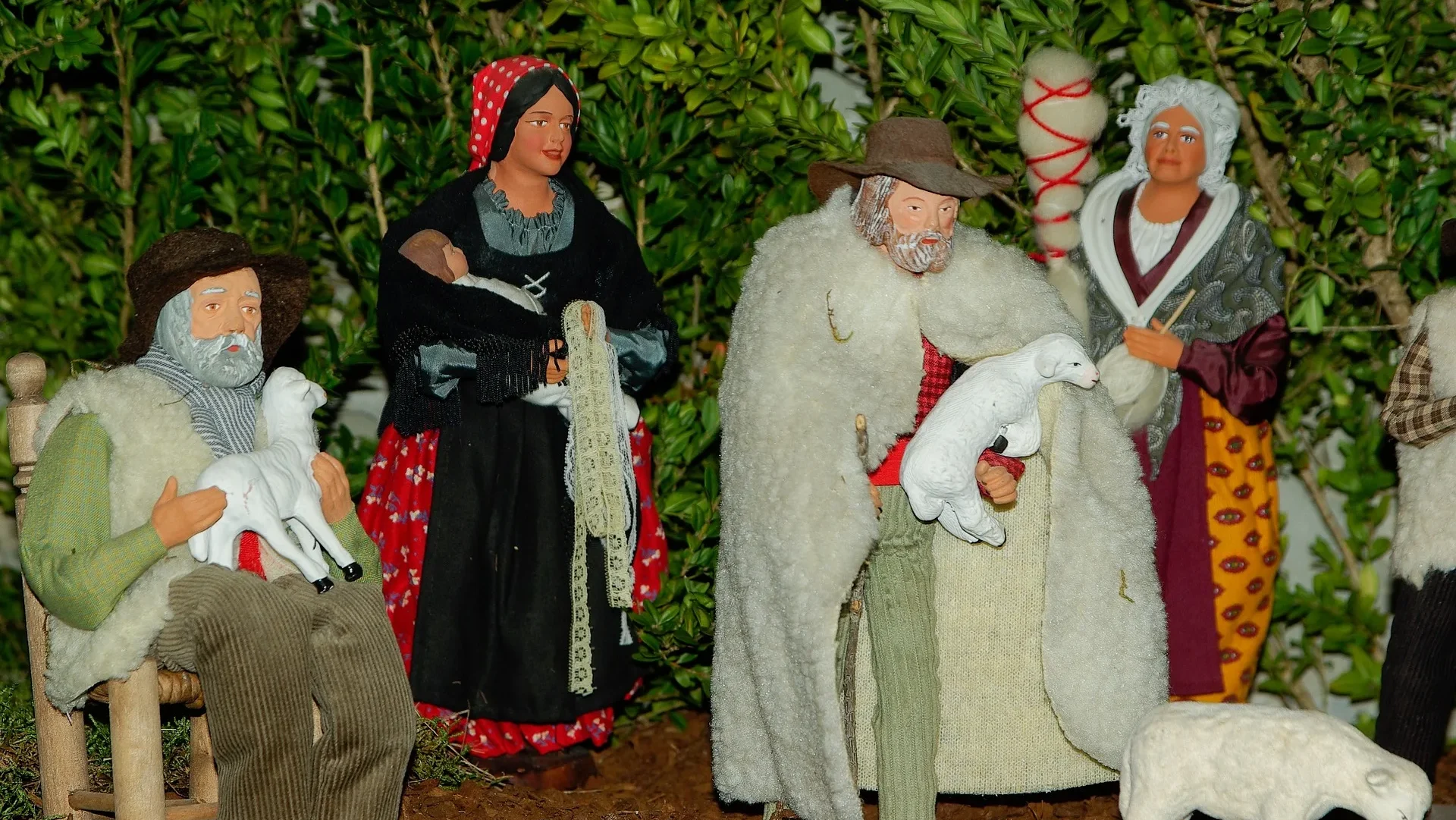 Crèche provençale - Tradition de noël en Provence