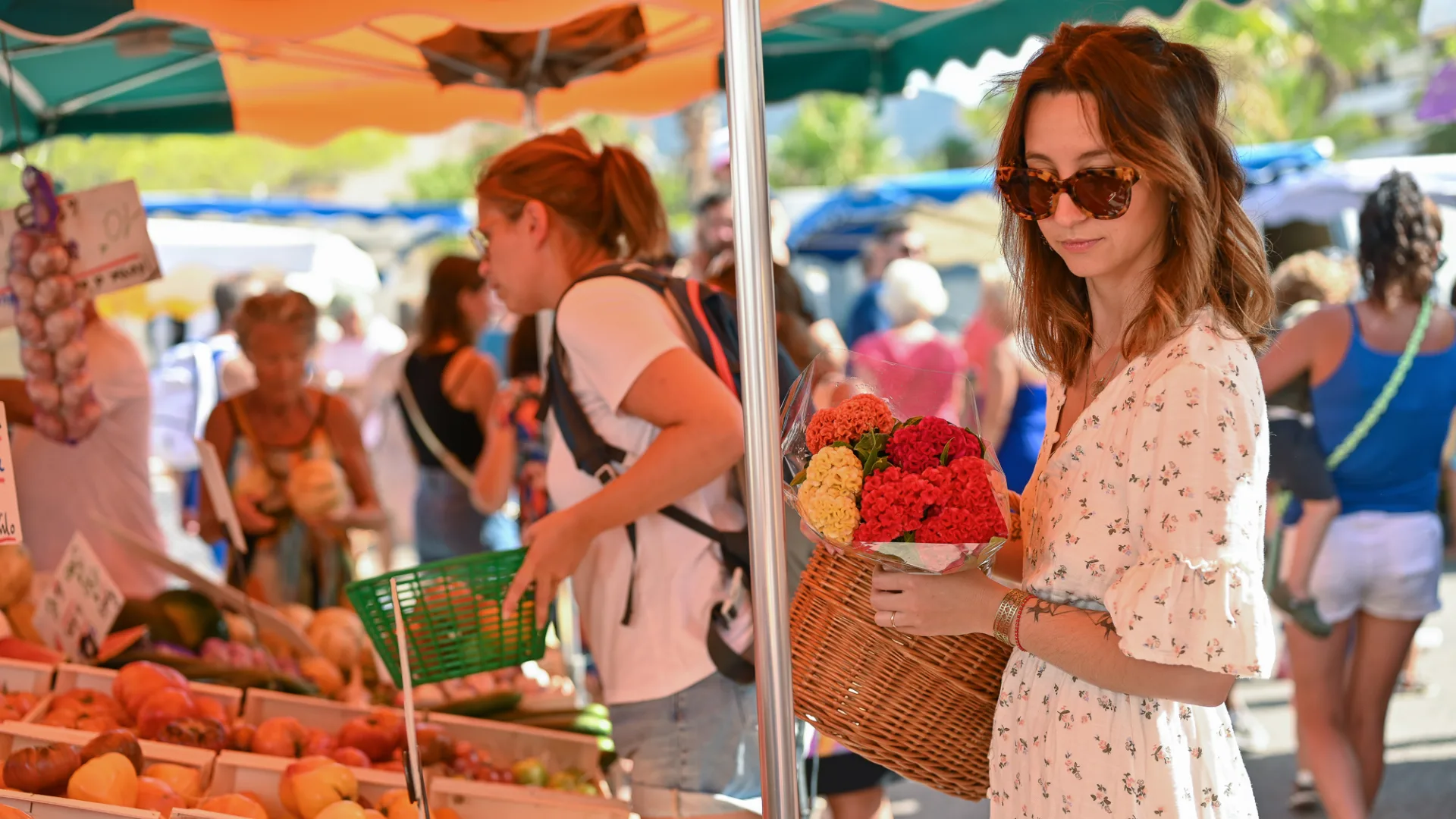 Provençal market Le Lavandou