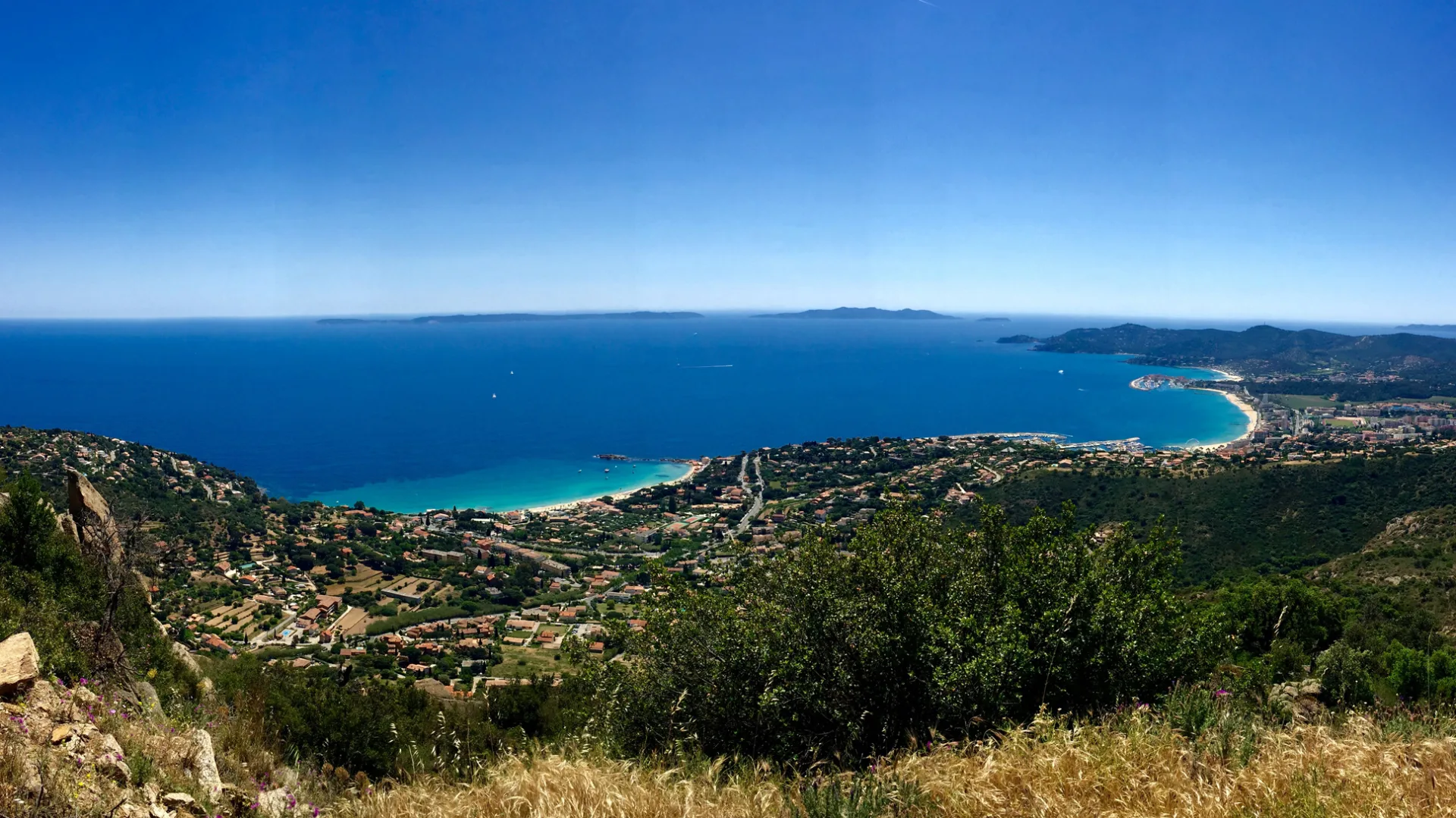 Le Lavandou vistas al mar