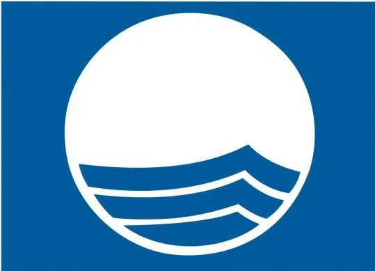 Blue Flag label