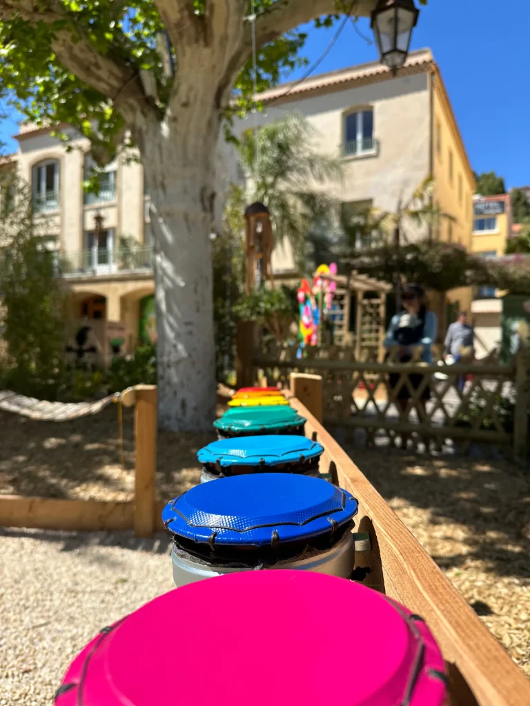 Le Lavandou ephemeral garden