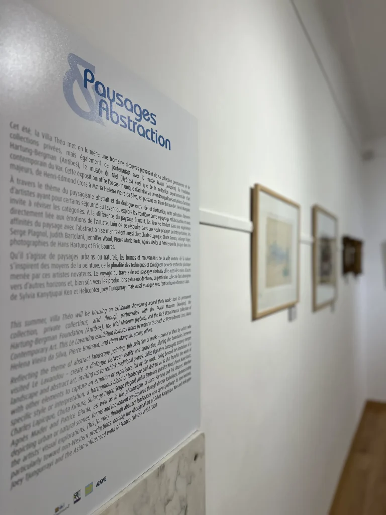Exposition Villa Théo Le Lavandou