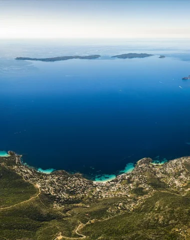 Vista aérea del Lavandou