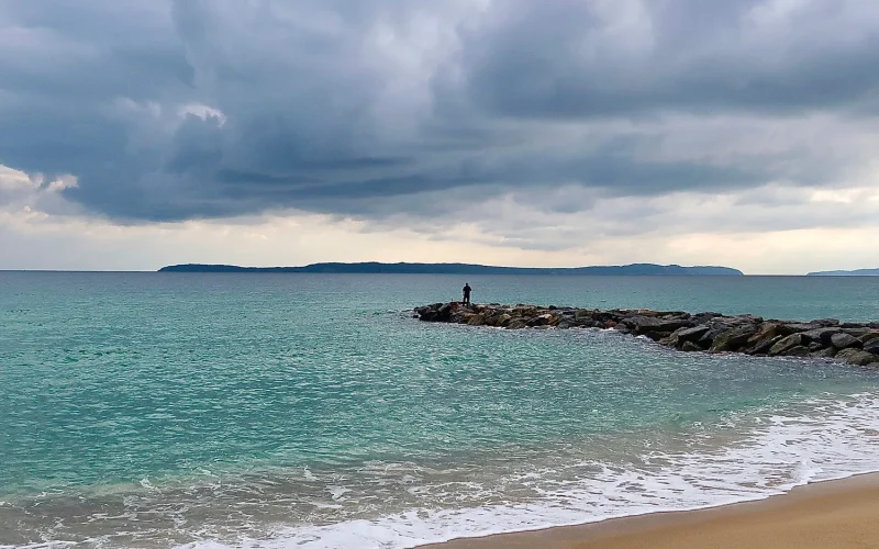 Pluie au Lavandou