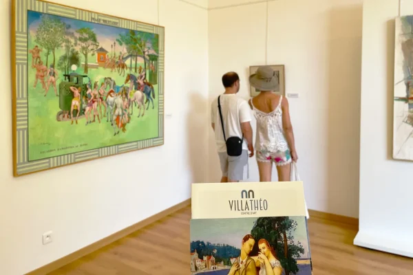 Tentoonstelling Le Lavandou, villa Théo