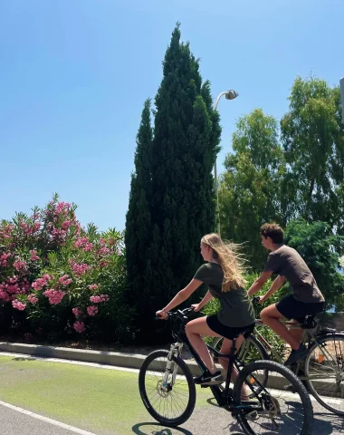 Le Lavandou cycle path