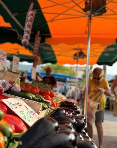 Provençaalse markt Le Lavandou