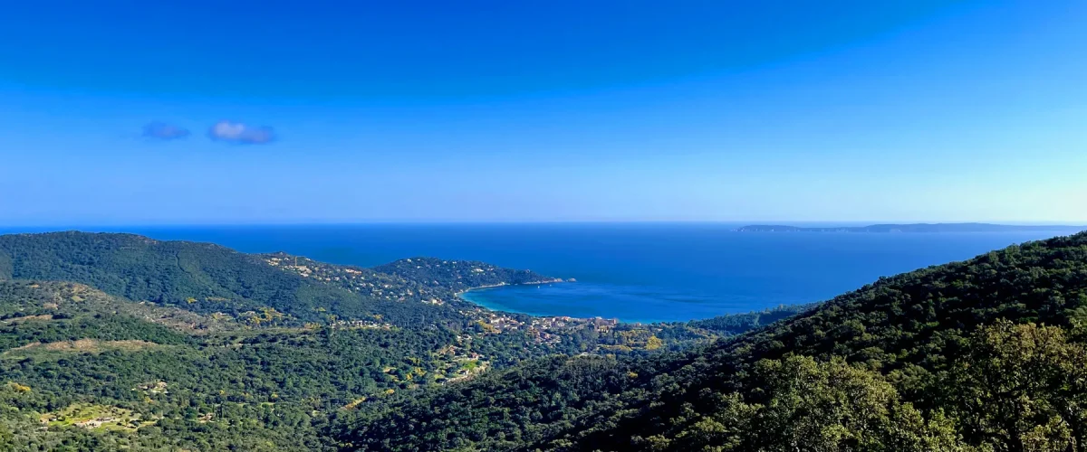 Randonnée vue mer Le Lavandou