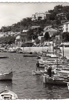 LE LAVANDOU um 1958 – Der Hafen (Hrsg. Foto Lemaire)