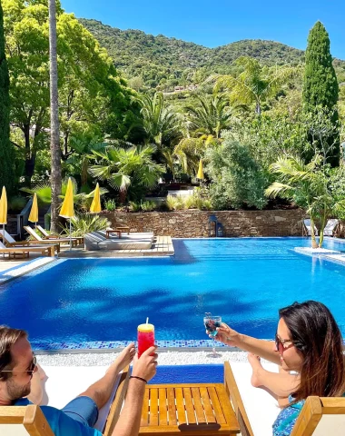 Piscina dell'hotel Le Lavandou