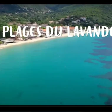 The beaches of Lavandou