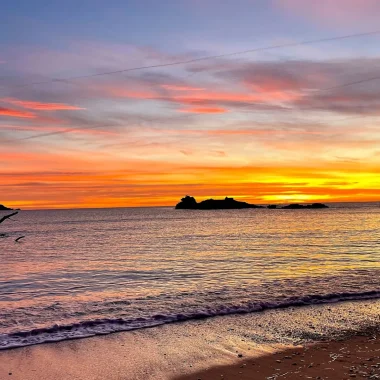 Playa del amanecer Saint Clair Le Lavandou