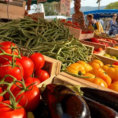 Provençal market Le Lavandou