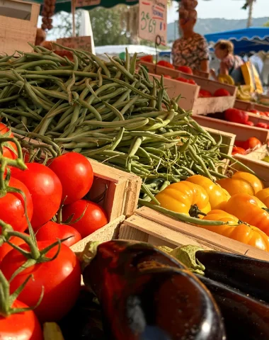 Provençaalse markt Le Lavandou