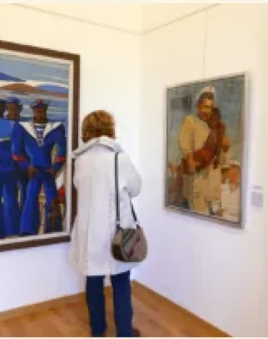 Ausstellung Meer, Marinesoldaten, Matrosen Villa Théo